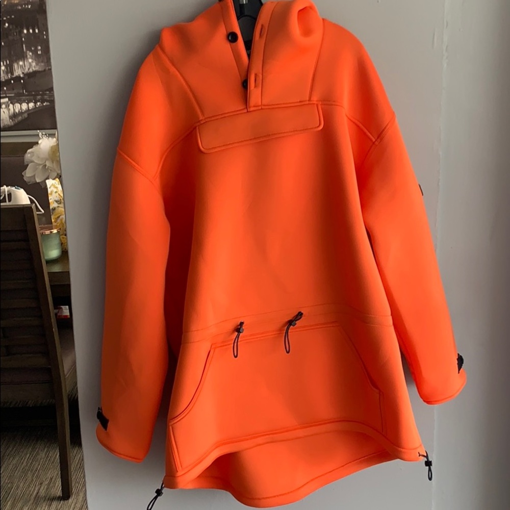 The Essence NY. Hanover Anorak - Orange Neoprene